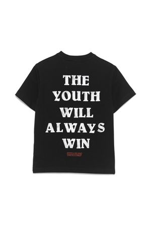 Logo-Print T-Shirt OFF WHITE KIDS | OBAA002S25JER00F1026